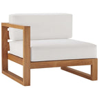 Ensemble de mobilier de jardin 4 pièces en teck Upland