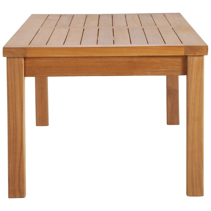 Ensemble de mobilier de jardin 4 pièces en teck Upland