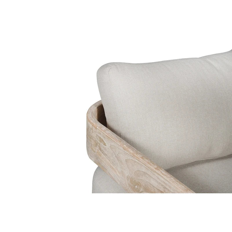 Paradiso Teak Wood Sofa Natural Look