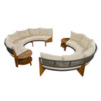 6 Person Outdoor Seating Group with Cushions and A Coffee Table