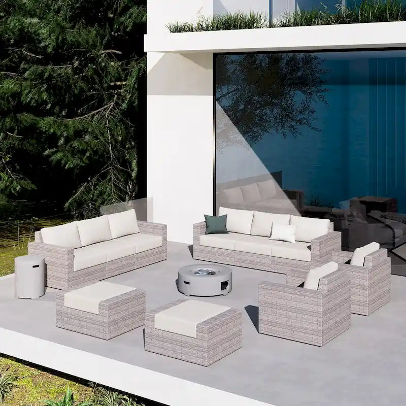 Avalon 12-Piece Fire Seating Set
