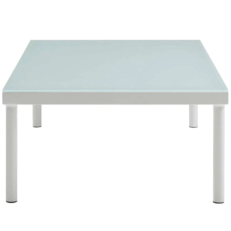 Ensemble de canapé d'angle d'extérieur en aluminium Sunbrella Harmony 6 pièces