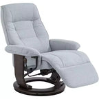 Fauteuil inclinable pivotant et réglable BenchMaster Annika en tissu bleu ciel