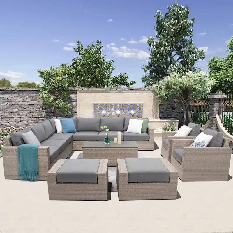 Avalon Bay 12-piece Deep Seating Set