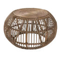 Christopher Knight Home Classic Dag Rustic Rattan Round Coffee Table, Natural
