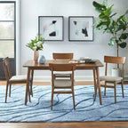 Lot de 2 chaises de salle à manger Newington Mid-Century Lifestorey