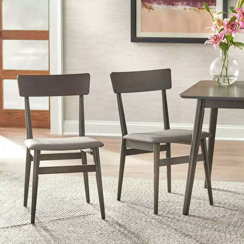 Lot de 2 chaises de salle à manger Newington Mid-Century Lifestorey