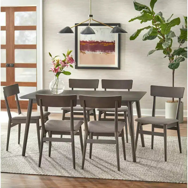 Lot de 2 chaises de salle à manger Newington Mid-Century Lifestorey