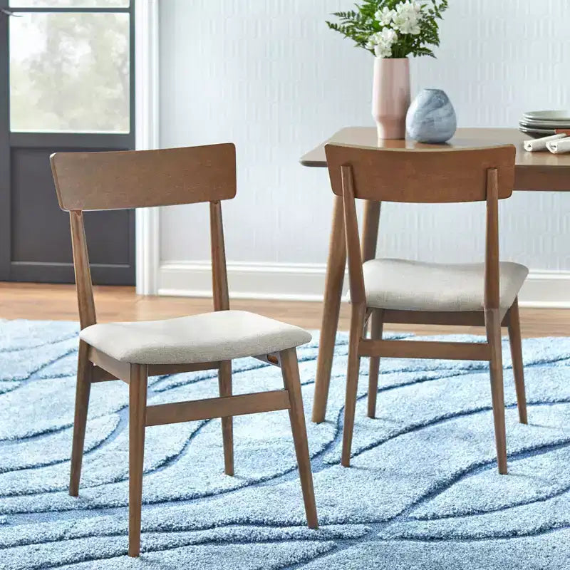 Lot de 2 chaises de salle à manger Newington Mid-Century Lifestorey