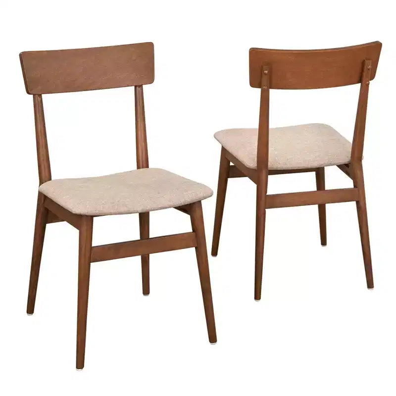 Lot de 2 chaises de salle à manger Newington Mid-Century Lifestorey