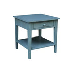 International Concepts Table basse Spencer en bois antique