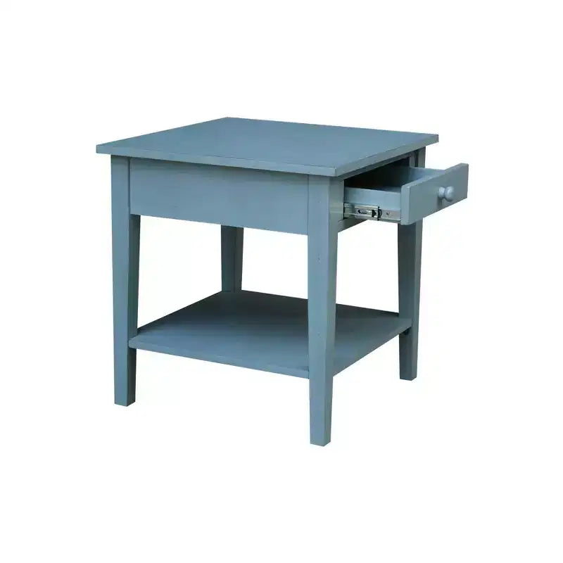 International Concepts Table basse Spencer en bois antique