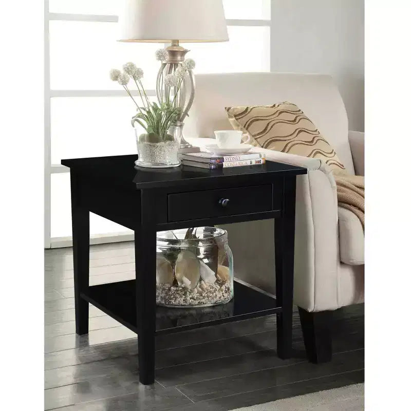 International Concepts Table basse Spencer en bois antique