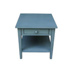 International Concepts Table basse Spencer en bois antique