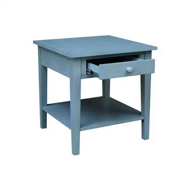 International Concepts Table basse Spencer en bois antique