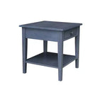 International Concepts Table basse Spencer en bois antique