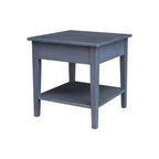 International Concepts Table basse Spencer en bois antique