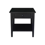 International Concepts Table basse Spencer en bois antique