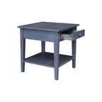 International Concepts Table basse Spencer en bois antique