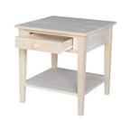 International Concepts Table basse Spencer en bois antique