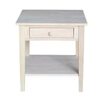 International Concepts Table basse Spencer en bois antique