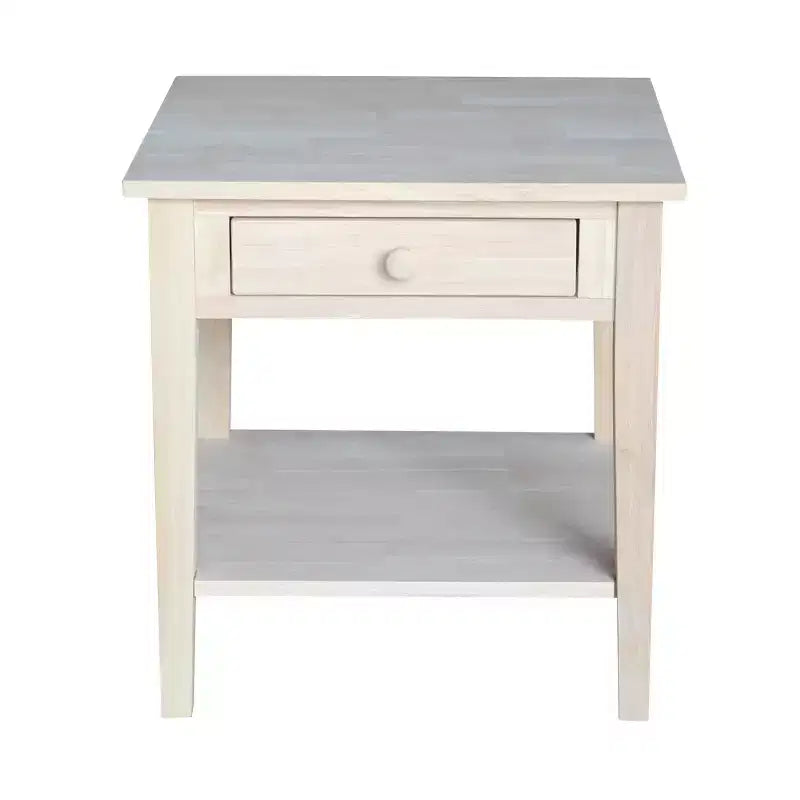International Concepts Table basse Spencer en bois antique