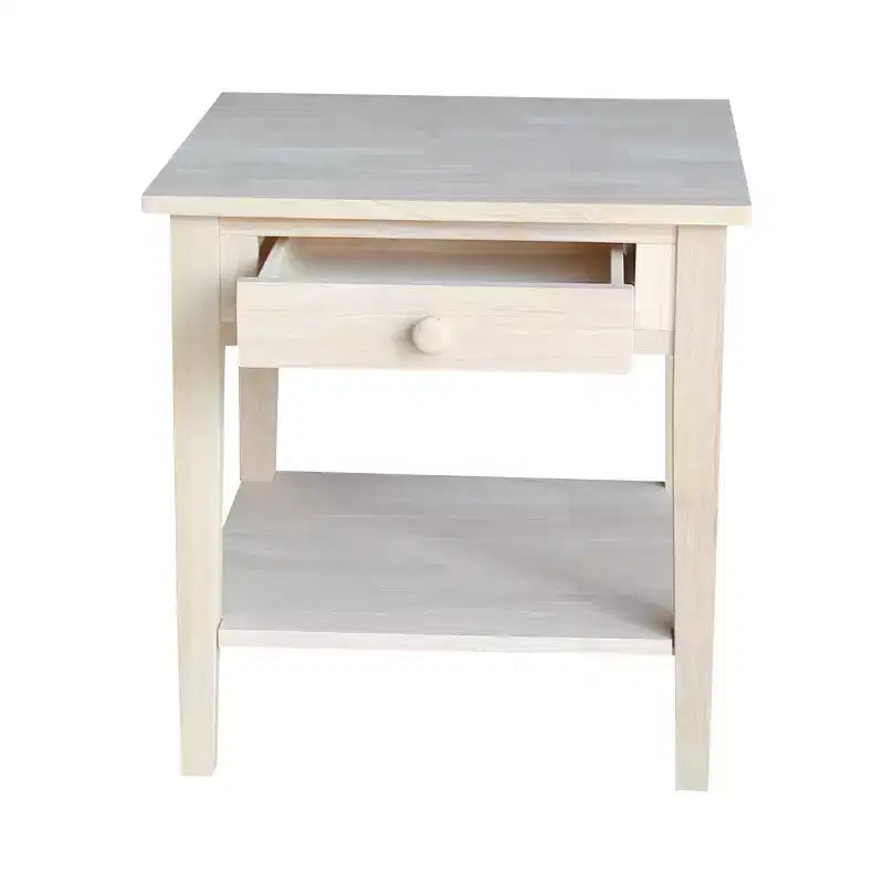 International Concepts Table basse Spencer en bois antique