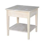 International Concepts Table basse Spencer en bois antique