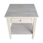 International Concepts Table basse Spencer en bois antique