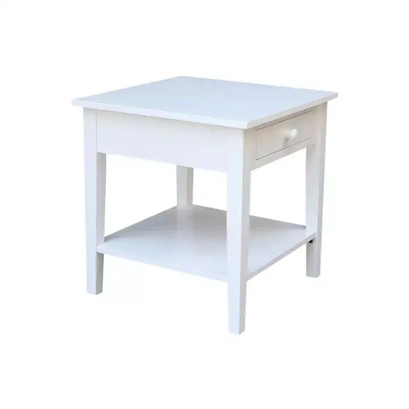 International Concepts Table basse Spencer en bois antique