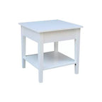 International Concepts Table basse Spencer en bois antique