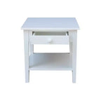 International Concepts Table basse Spencer en bois antique