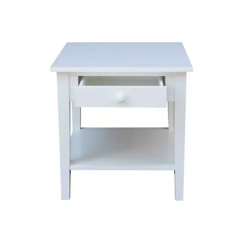 International Concepts Table basse Spencer en bois antique