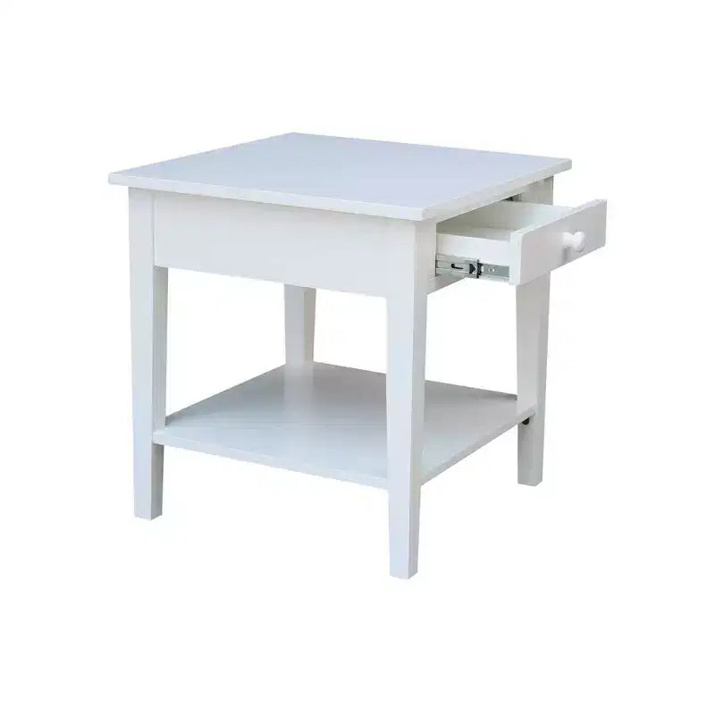 International Concepts Table basse Spencer en bois antique