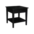 International Concepts Spencer End Table Antique