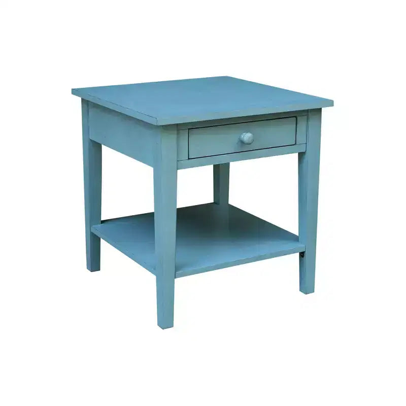 International Concepts Table basse Spencer en bois antique