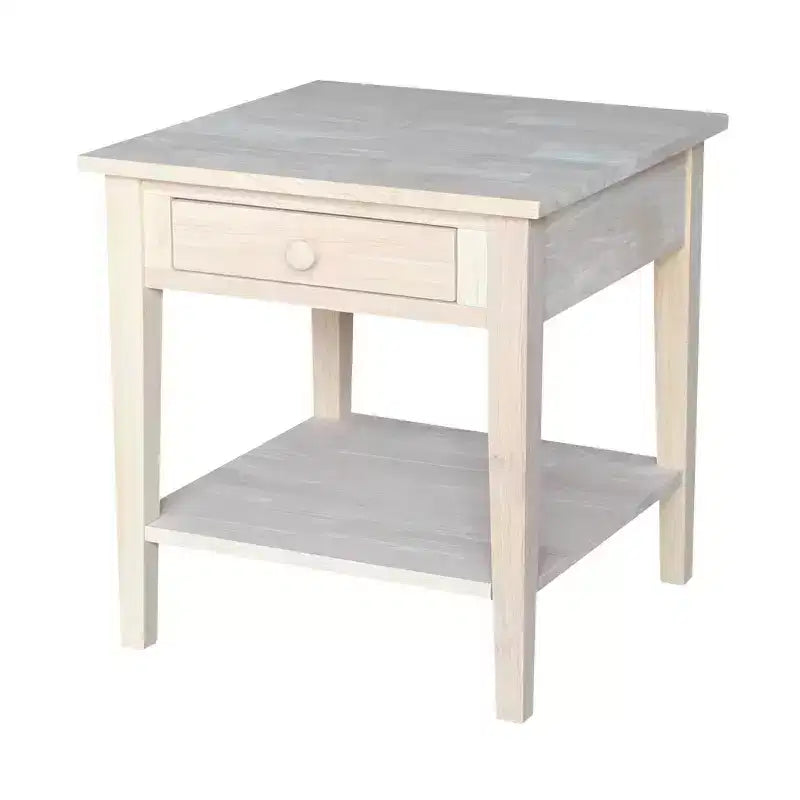 International Concepts Table basse Spencer en bois antique