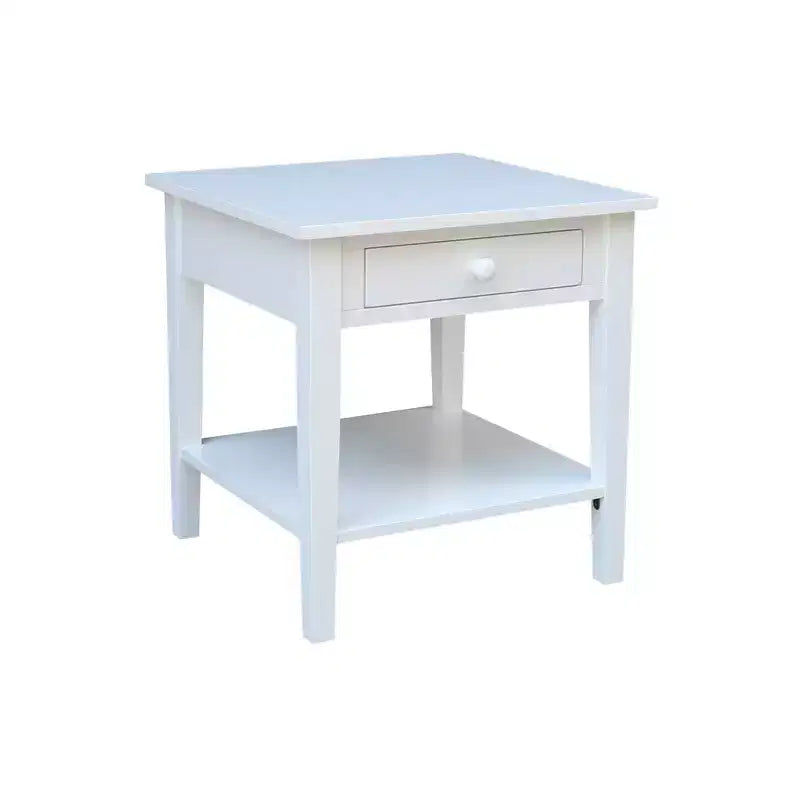 International Concepts Table basse Spencer en bois antique