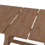 Christopher Knight Home Ensemble de salle à manger 7 pièces Hudson en tissu et bois clair