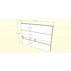 Tête de lit pleine grandeur Nexera