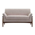 Christopher Knight Home Emma Modern 57.5" Elm Wood Frame Upholstered Loveseat