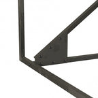 Bureau d'angle industriel en forme de L de 62 W