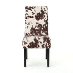 Chaises de salle à manger tapissées à motifs Pertica (lot de 4) par Christopher Knight Home