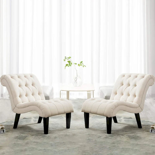 Fauteuils d'appoint (Lot de 2), Chaises de salon