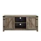 Meuble TV avec porte de grange Middlebrook Firebranch 58 pouces