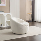 Fauteuil pivotant - Rotation à 360° - Tissu bouclette