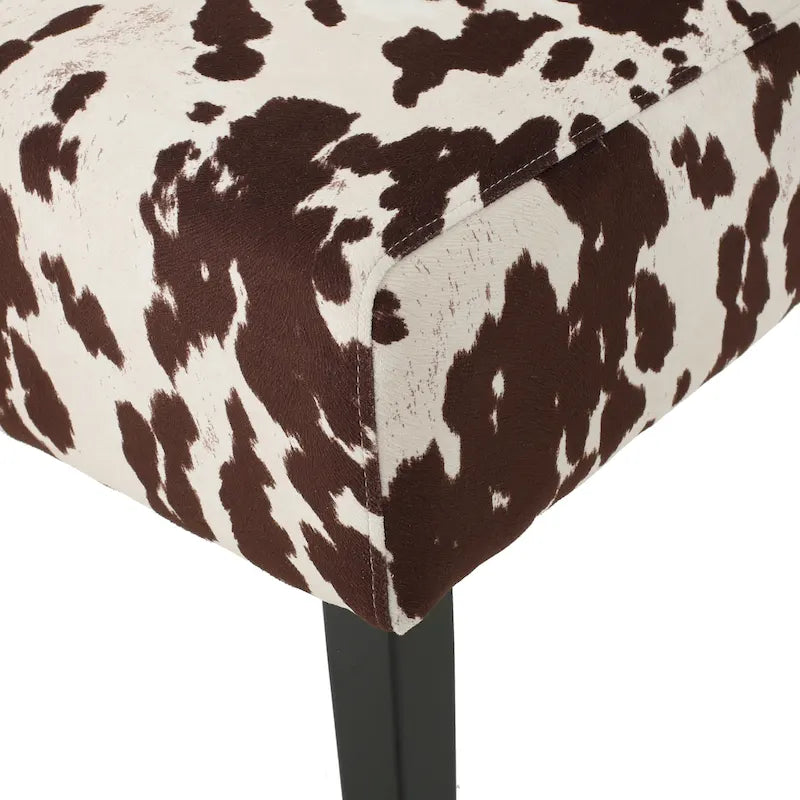 Chaises de salle à manger tapissées à motifs Pertica (lot de 4) par Christopher Knight Home