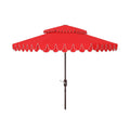Parasol déporté double toit 274 cm avec cantonnière Kjerstin SAFAVIEH Outdoor