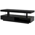 Table basse LED U-Can avec rangement