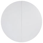 Table pliante ronde en plastique de 1,80 m avec poignée